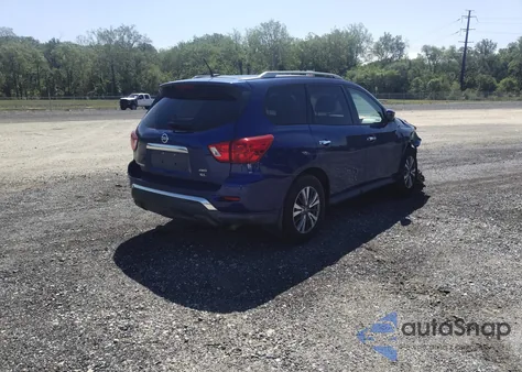 2017 Nissan Pathfinder Sl из США, поврежденный, VIN 5N1DR2MM8HC619872